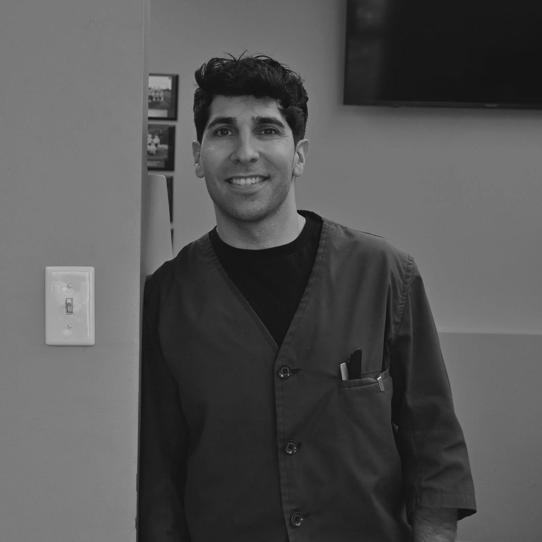 Steven Leombruni, barber at Dallan Hair Styling